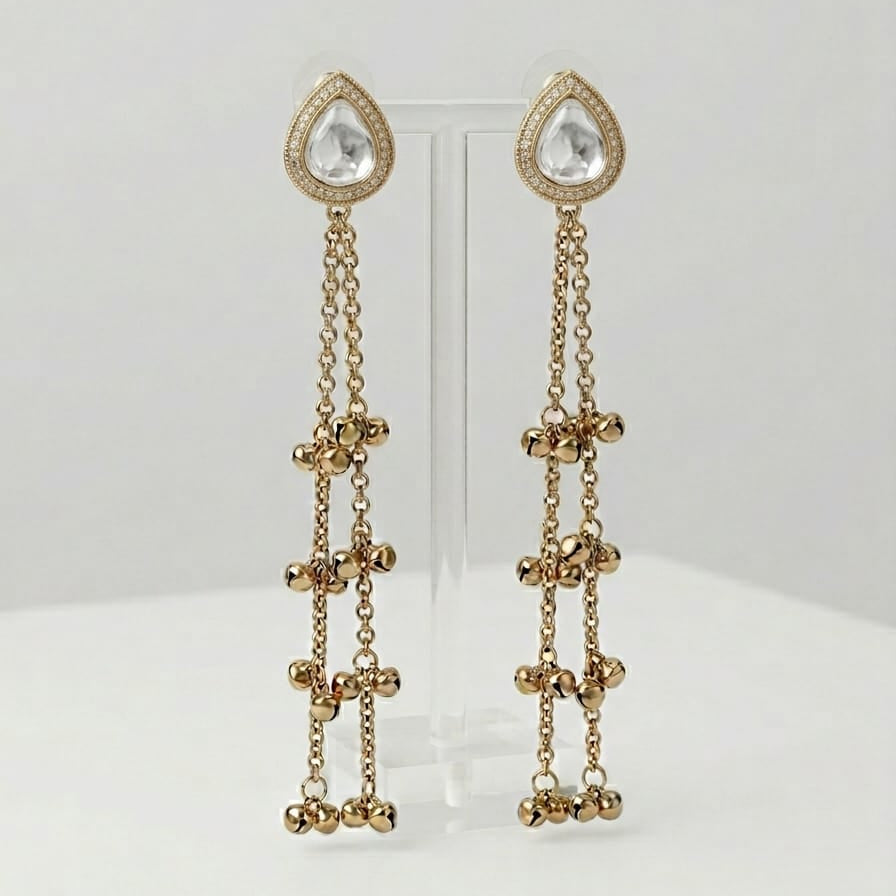 Noor Drop Ghungroo Chains